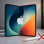 Apple habría descartado el Apple Pencil para su primer iPhone plegable